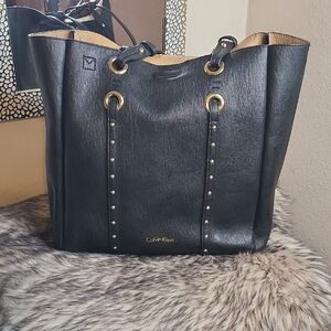 Calvin Klein Magnetic Black Tote Bag